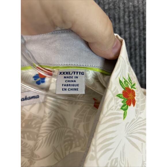 Tommy Bahama Mens Button Up Hawaiian Shirt Size XXXL Luau Girl Tropical Vacation - Picture 5 of 8